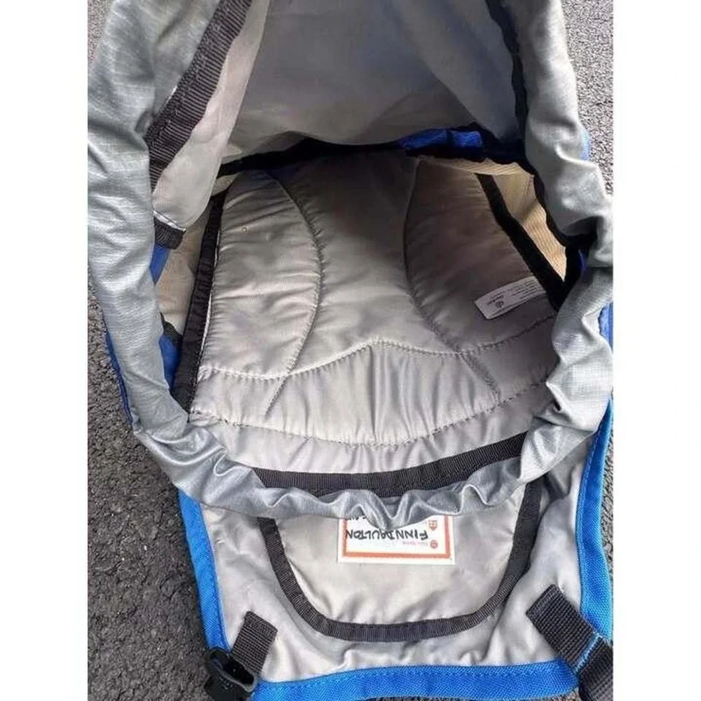 Kids Deuter hiking travel backpack blue